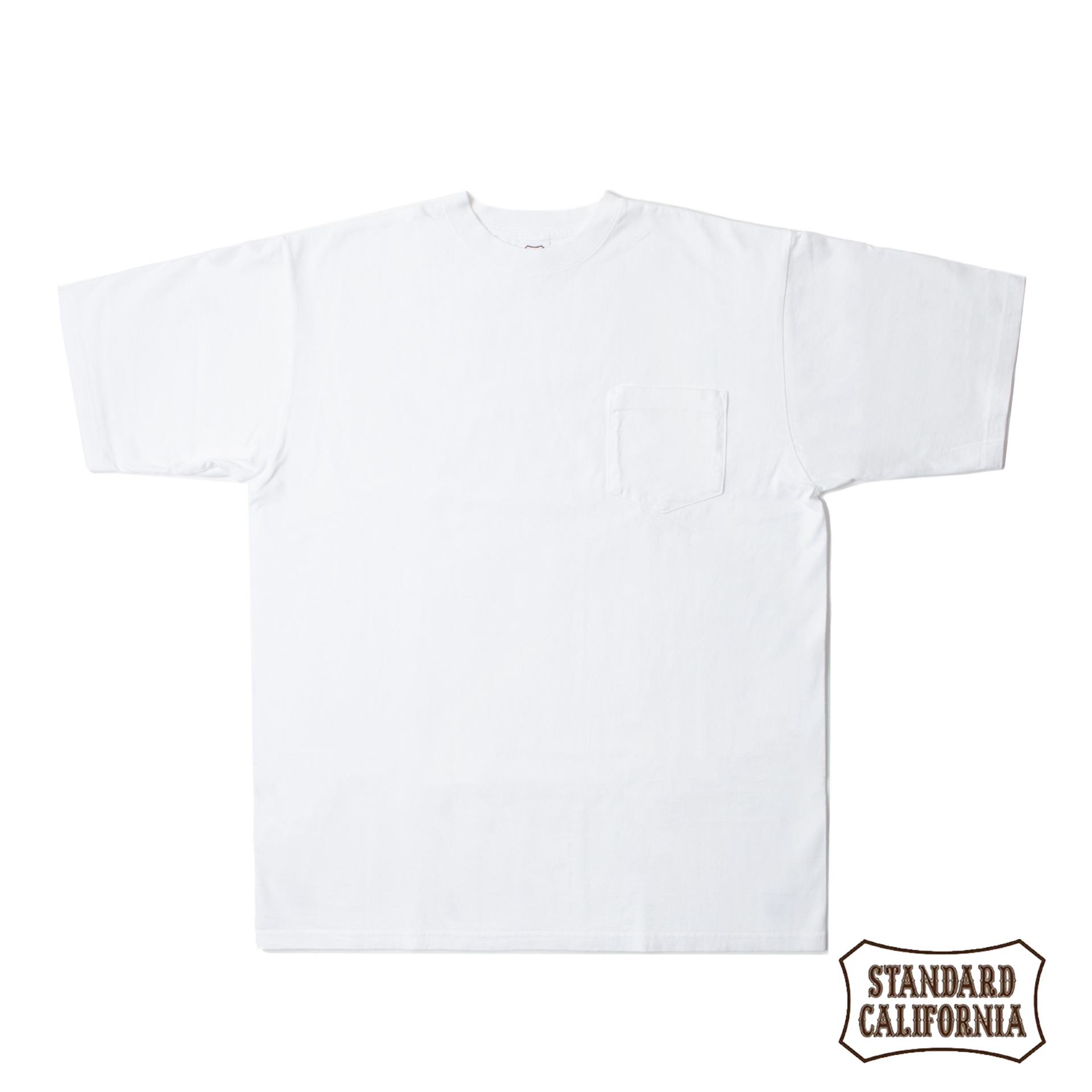 24SS SD HEAVY WEIGHT POCKET T Vintage Wash (White)