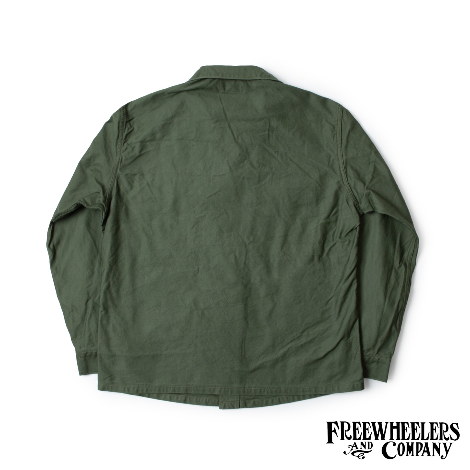  [UNION SPECIAL OVERALLS]  Military Jacket  “COMBAT UTILITY JACKET”  (Olive Green)